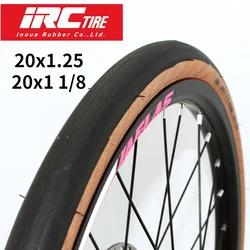 Japan IRC JETTY PLUS 20 inch 406 folding bicycle tire 20*1.25 retro yellow side tire