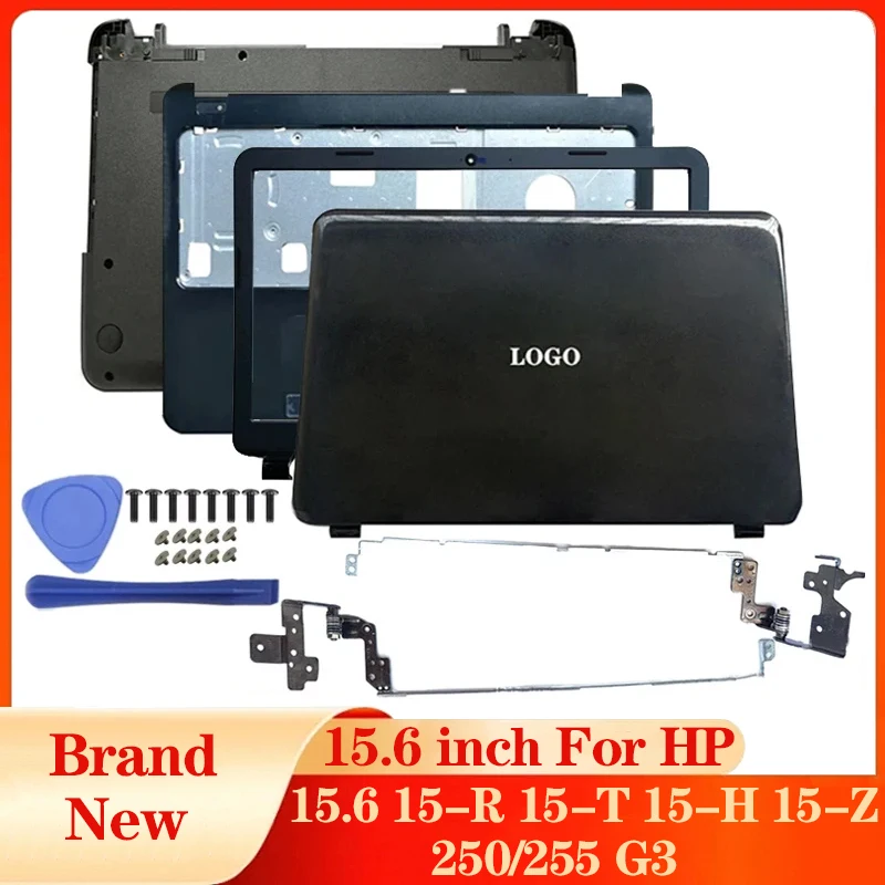 

Laptop For HP 15-G 15-R 15-T 15-H 15-Z 250/255 G3 761695-001 749641-001 LCD Back Cover/Front Bezel/Hinges/Palmrest/Bottom Case