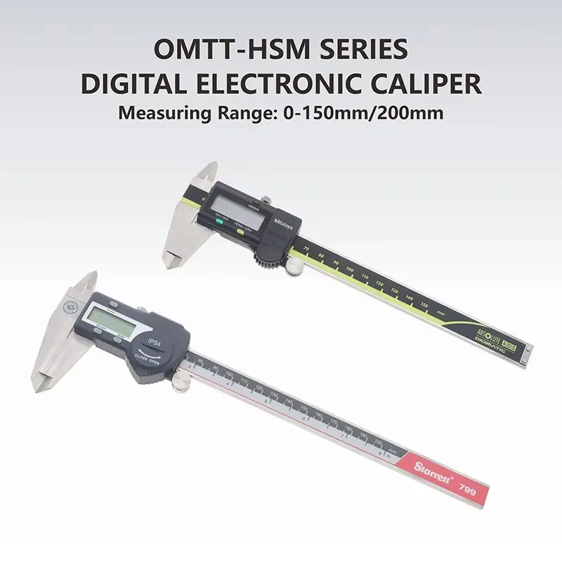 Mitutoyo‑Style IP54 Waterproof High‑Precision Digital Electronic Vernier Caliper