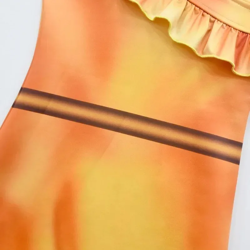 QQ 123 แฟนซีสาวเซ็กซี่เจ้าหญิงโพคาฮอนตัสเครื่องแต่งกายเด็กอินเดียคอสเพลย์เด็กฮาโลวีนเครื่องแต่งกายชุดวิกผมคอ