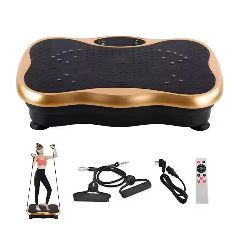 

Whole Body Powerful Plate Exercise Machine Vibration Power Fit Lose Weight Vibration Plate