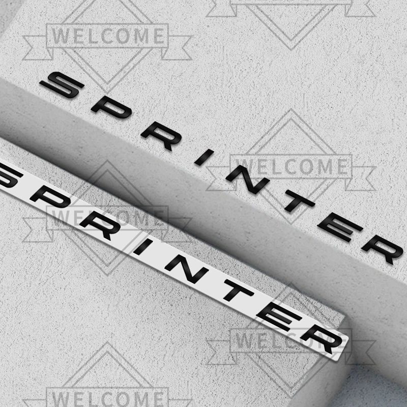 3D Car Stickers For SPRINTER Camper Van CDI W903 W906 W907 Emblem Auto Body Letter Badge Trunk Decal Decoration Accessories