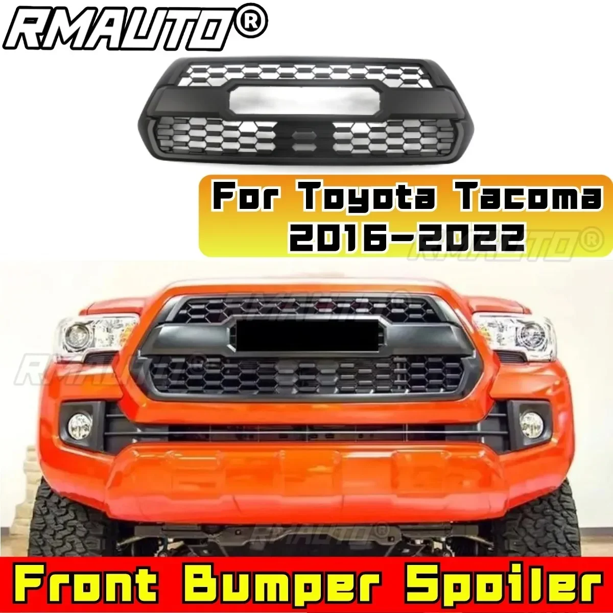 

For Toyota Tacoma Bumper Grill Racing Grills Car Front Grille Car Accessories For Toyota Tacoma 2016-2022 Modification Part