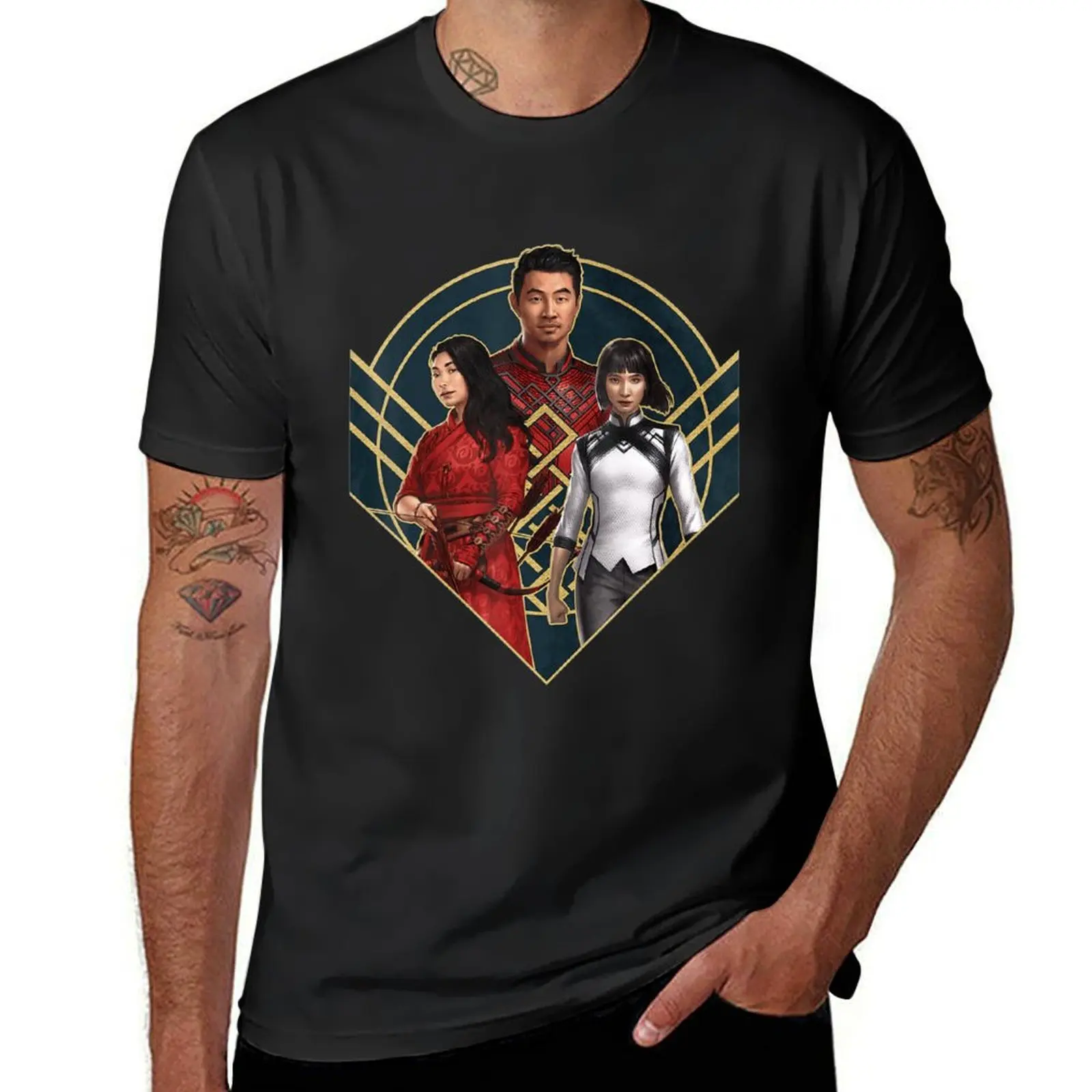 Shang-Chi and the Legend of the Ten Rings Character T-Shirt boys animal print customs design your own sweat shirts, men