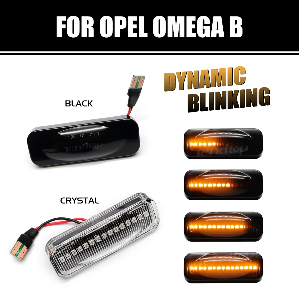 LED Dynamic Turn Signal Lights For Opel Omega B Stufenheck Caravan 1994-2003 Car Accessories Side Repeater Lamp