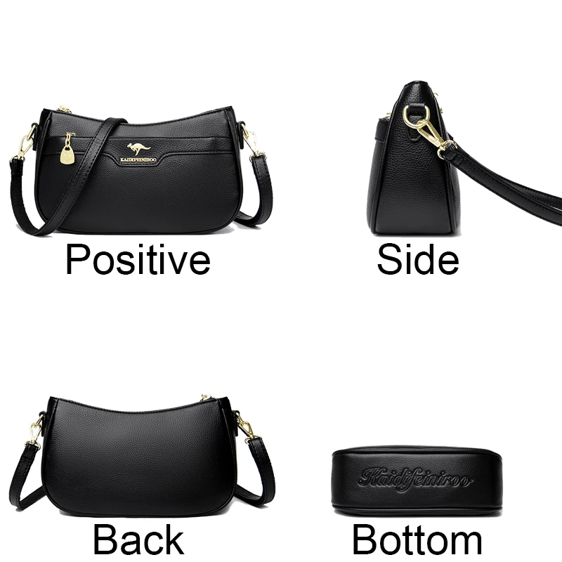 Fashion Small Purses and Handbags Ladies Designer Shoulder Crossbody Bag High Quality Leather Messenger Bags for Women 2024 Sac