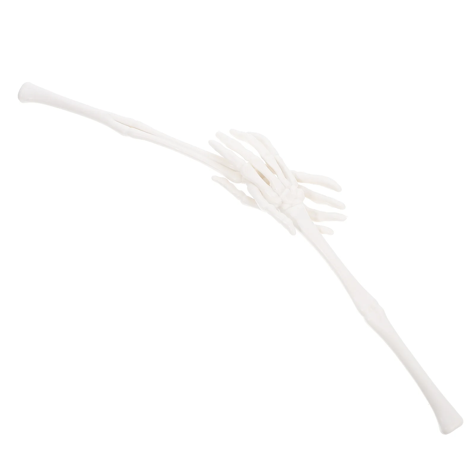 

Skull Hand Prop Realistic Hands Halloween Party Decor Scary Arm Fake Hand Haunted House Decoration Plastic