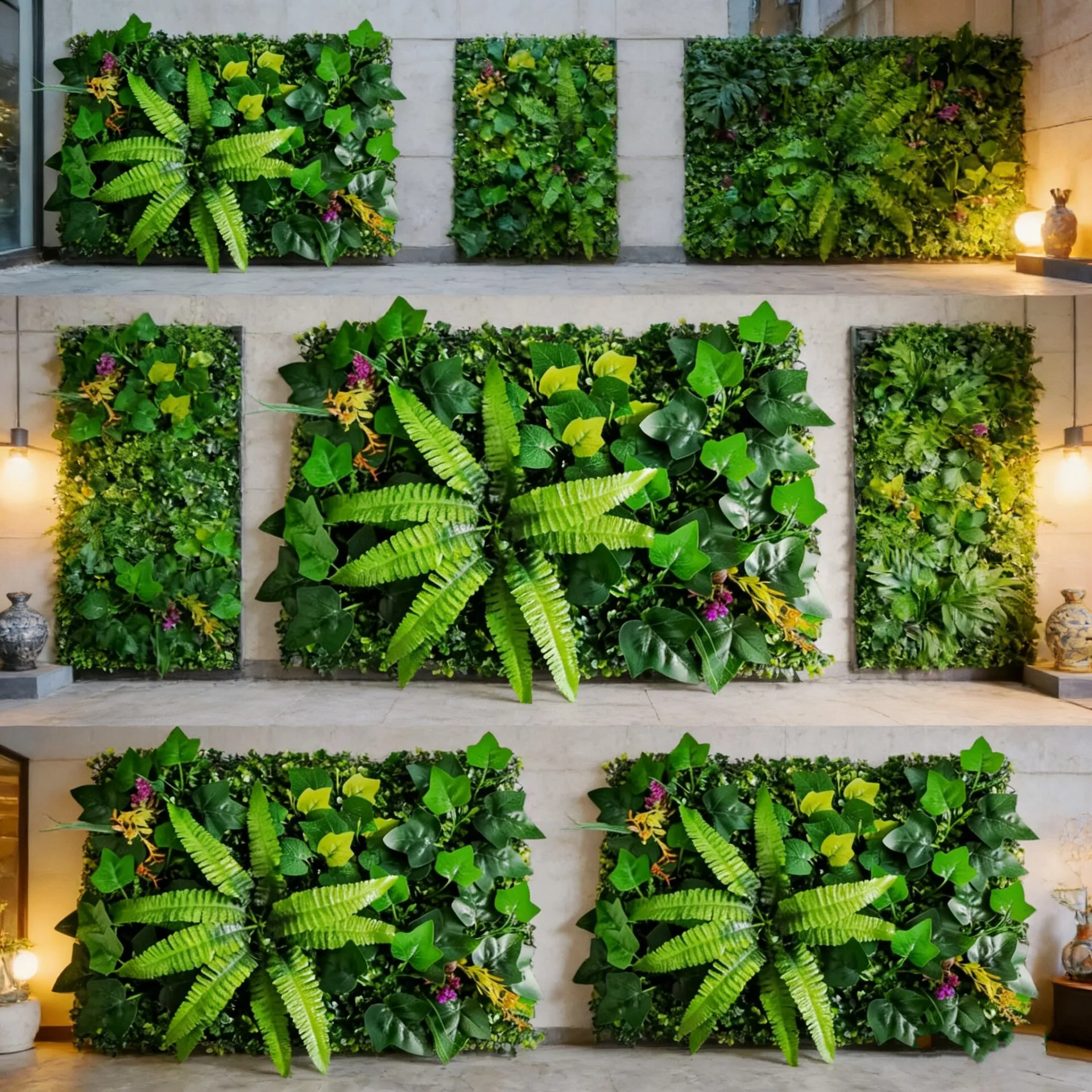 

60x40cm Artificial Grass Backdrop Wall, Greenery Walls，Greenery Backdrop for Indoor/Outdoor, Wedding, Garden, Home
