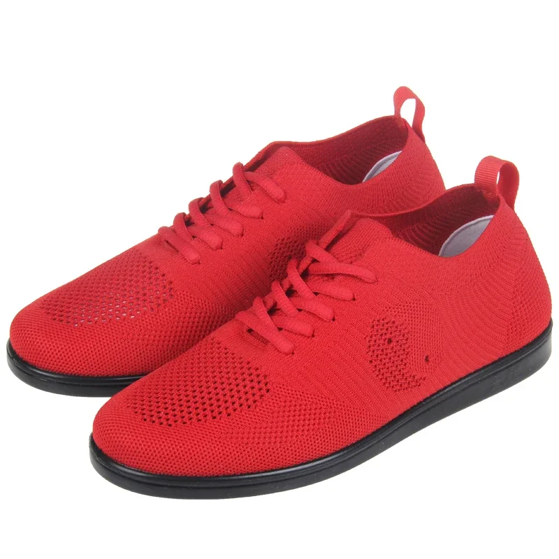 Summer Kung Fu Shoes Tai Chi Wing Chun Chinese Traditional Martial Arts Sports Sneakers Mesh Fabric Breathable Comfortable