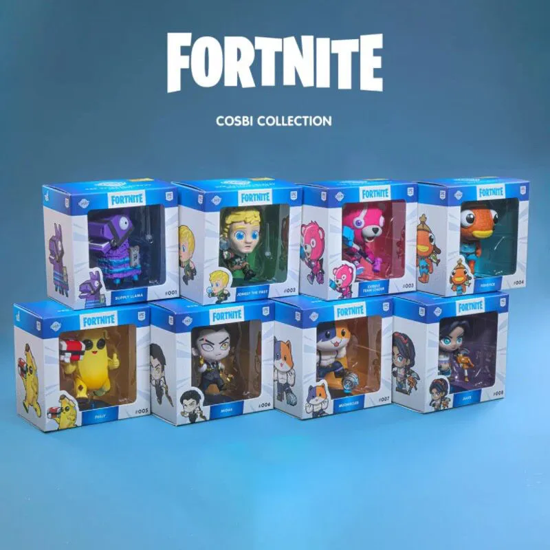 New Genuine Style Hot Toys Fortnite Cosbi Collection Mini Action Figure Blind Box Trendy Collectible Figurines Mystery Gifts view 3