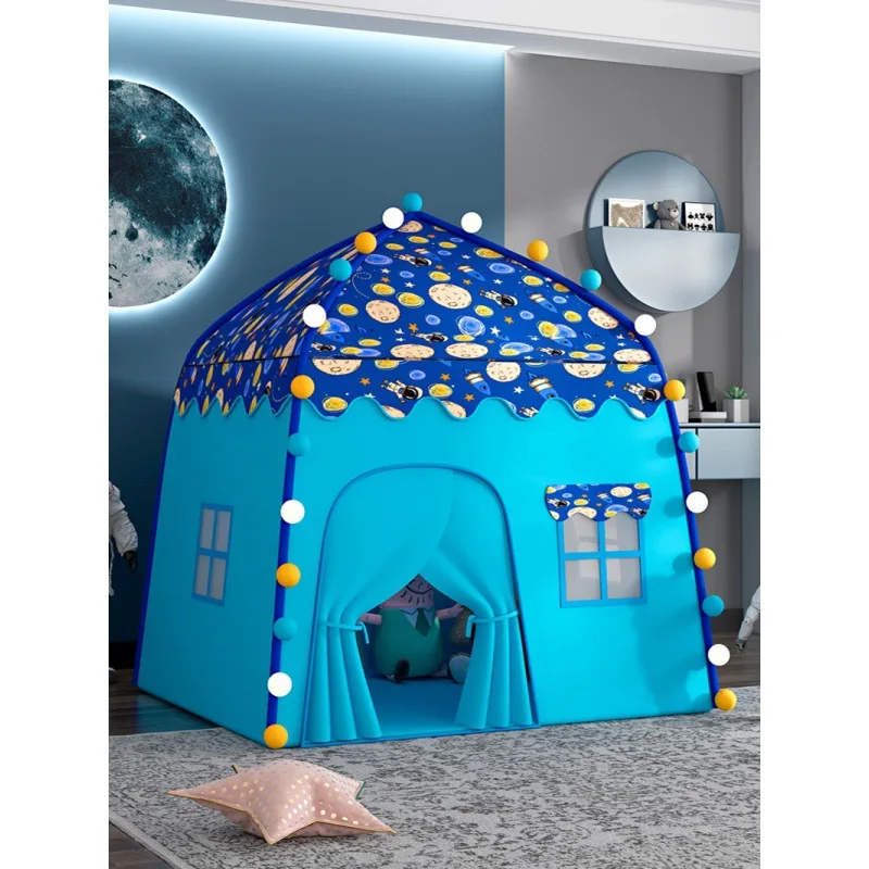 Children Tent Baby Princess Playhouse Super Large Room Crawling Indoor Outdoor Tent Castle Princess Living Game