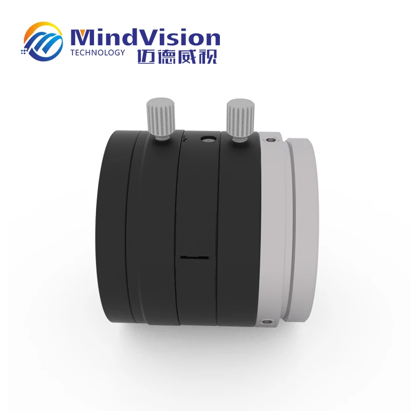 High Resolution 4MP FA 12mm Fixed Focus Aluminium C Mount Machine Vision Lens For 1/1.8