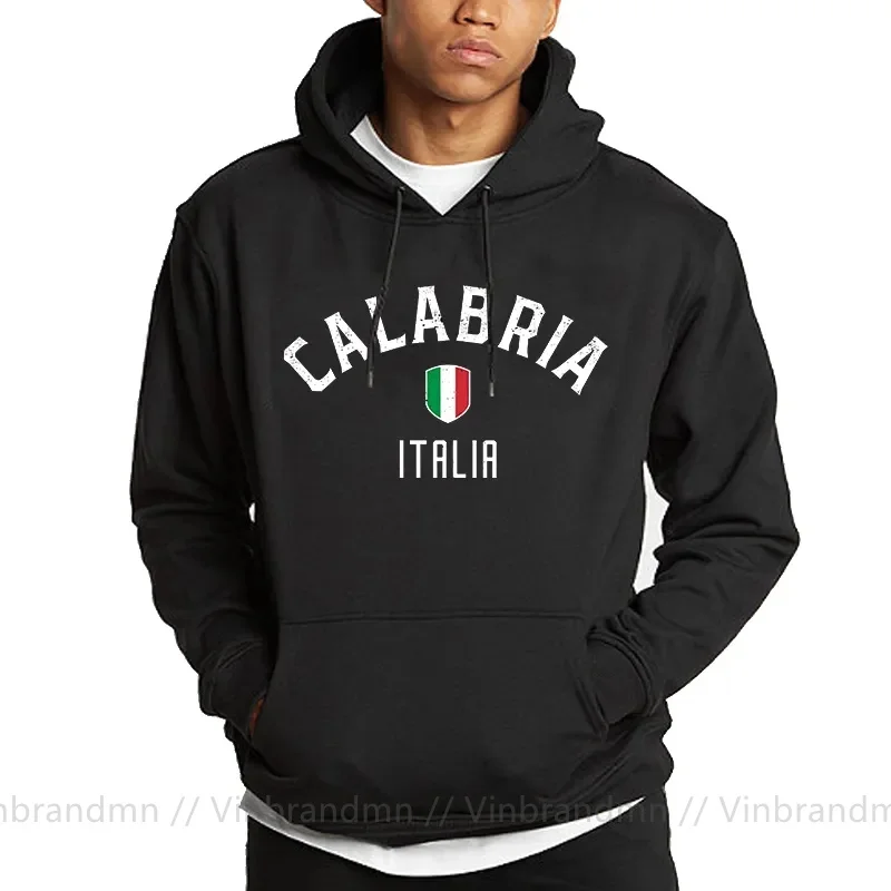 

Calabria Italia Hoodies Calabria Sweatshirts Men Vacation Pride Souvenir Italy Italian Italia Distressed Destination Flag Grunge