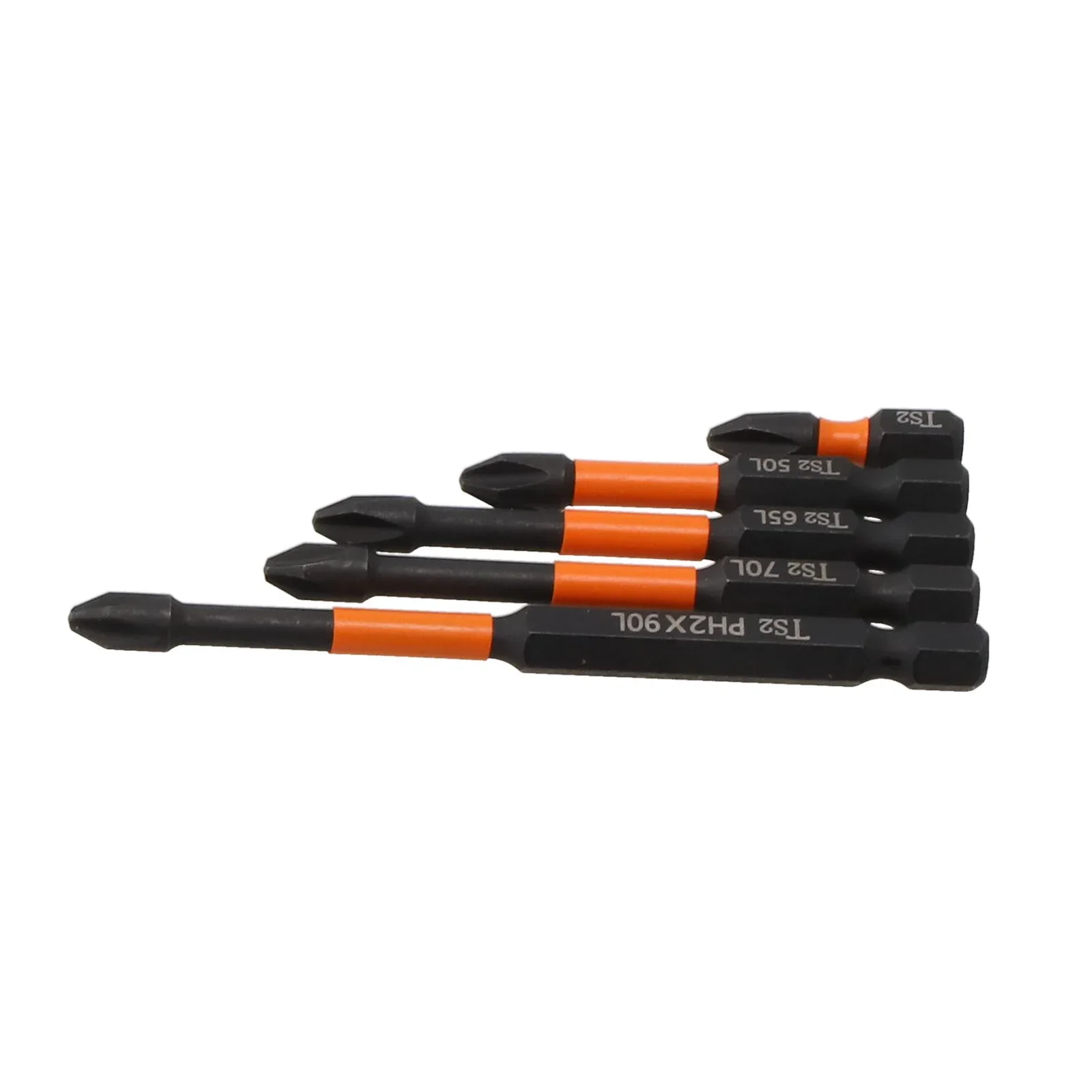 None Screwdriver Bits Bit Set Screwdriver Screwdriver Bit Magnetic 1/4Inch Hex 25mm 65mm 70mm Alloy Steel Black