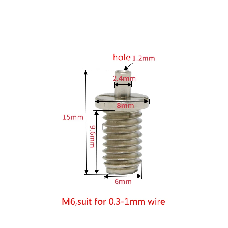 2pcs Steel Wire Rope Fast Locking Device Hanging Cable Clamp Connector with 2pcs Nuts for Pendant Lamp Clothesline