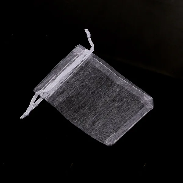 

50Pcs 9x12cm Organza Drawstring Bags Gift Pouches for Jewelry Wedding Party Favor Storage Organizer Organza Drawstring Gift Bags