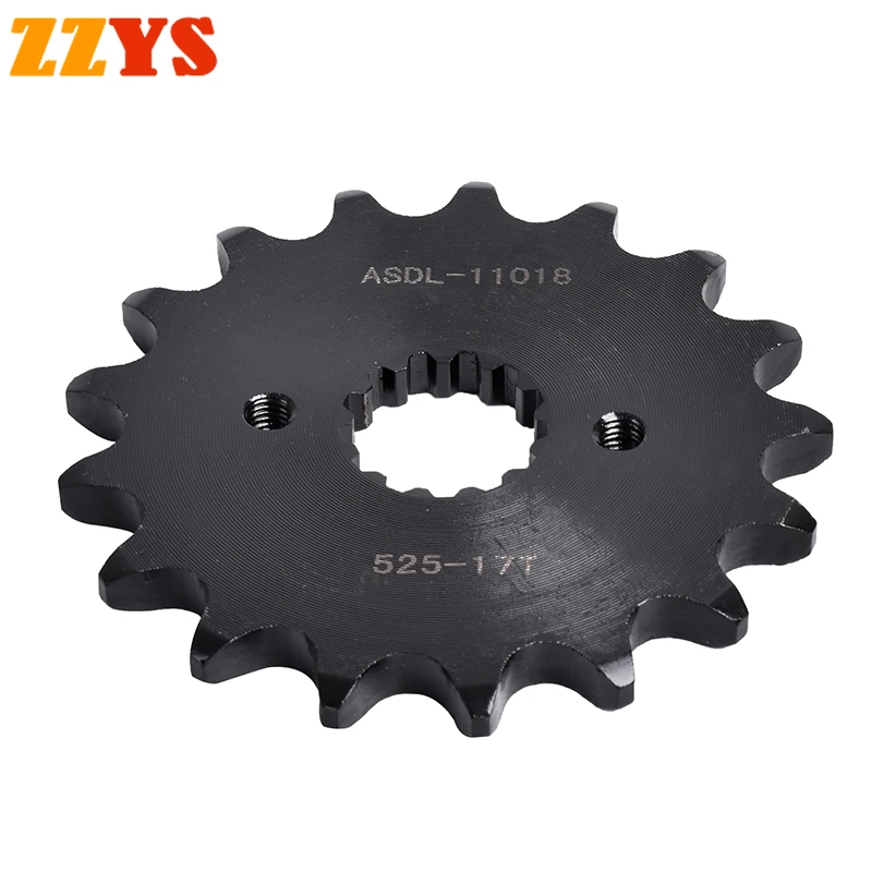 

525 17T 17 Tooth Front Sprocket Gear Wheel Cam Pinion For Suzuki GSX-R1000 GSXR1000 2001-2008 GSXR GSX-R 1000 GSX-S1000 GSXS1000