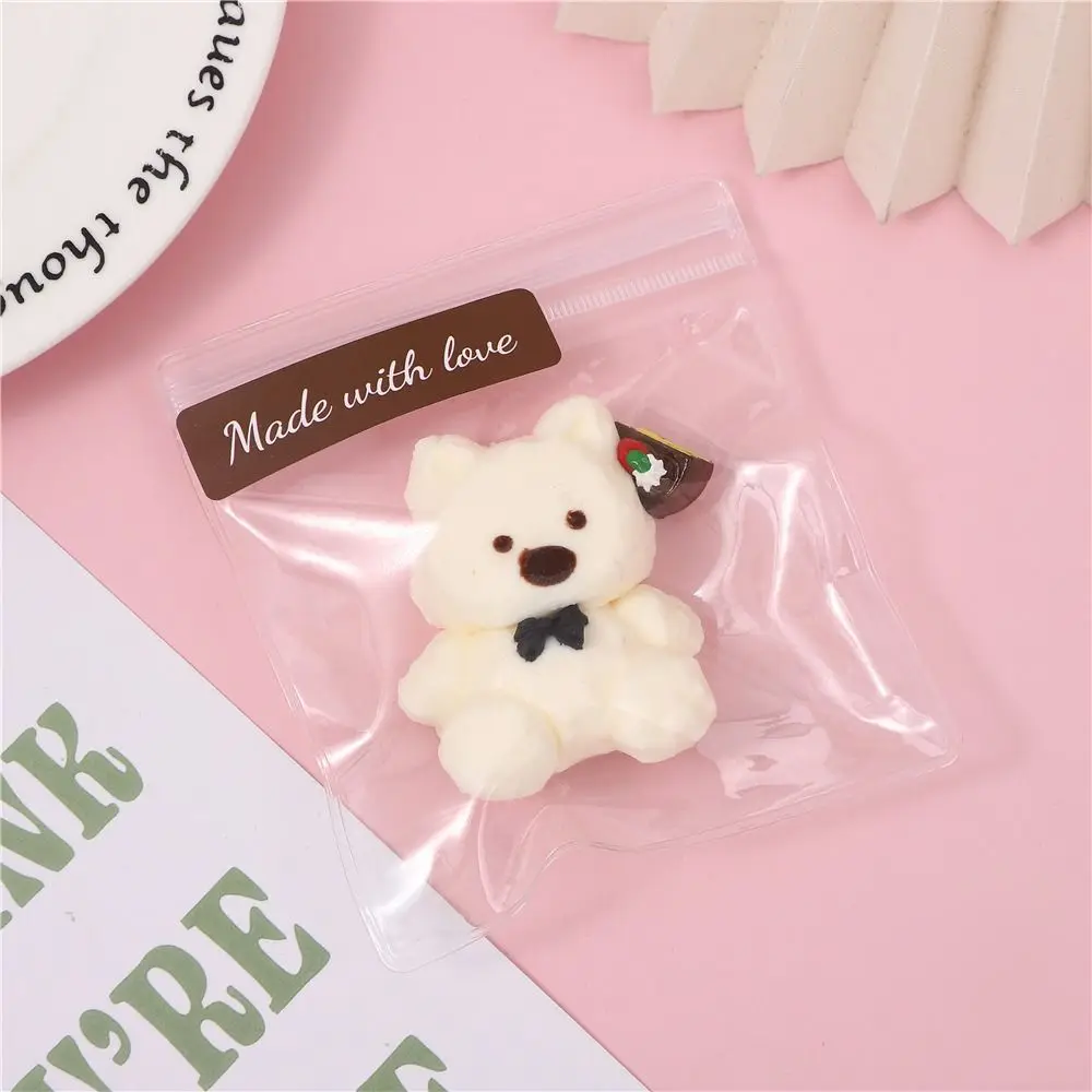 Cute Cake Dessert Squeeze Toys Food Grade Silicone Soft Decompressing Toy Sticky Funny Pinching Toys Creative Children Gift Toy