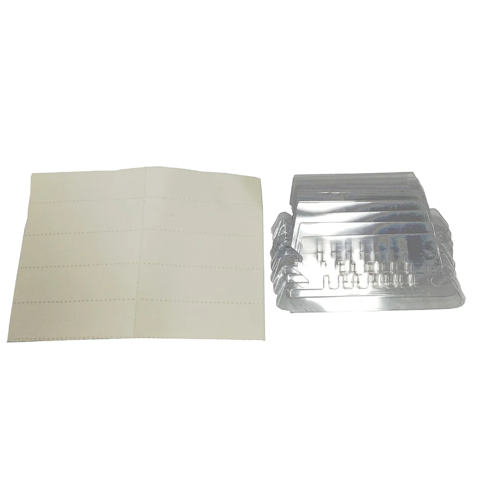 200 قطعة من البلاستيك، مجلد ملفات معلق، لون مشرق لمستلزمات تخزين منظم المستندات والمكتب المنزلي