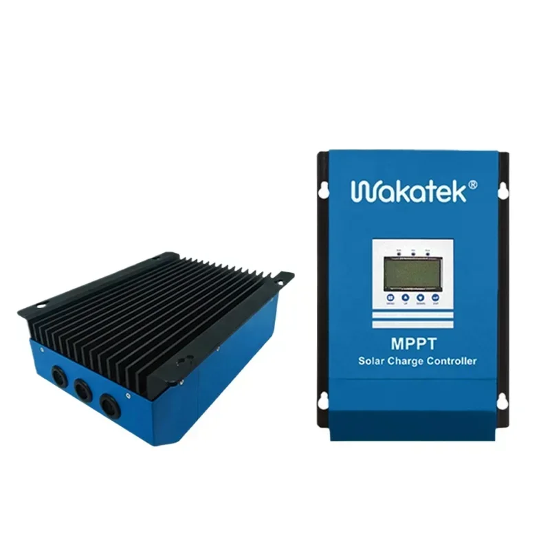 WAKATEK High Quality 48V 3300W Max PV Input Power 60A MPPT Solar Charge Controller