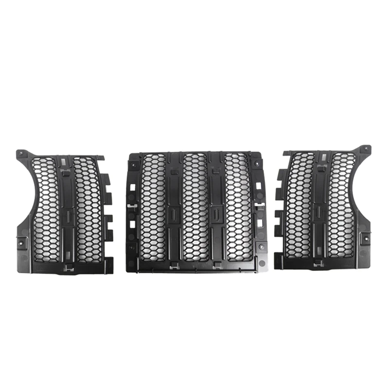 

For Jeep Wrangler JL JT Gladiator 2018-2024 Front Grill Grille Mesh Inserts Cover Insect Net Guard Accessories Parts