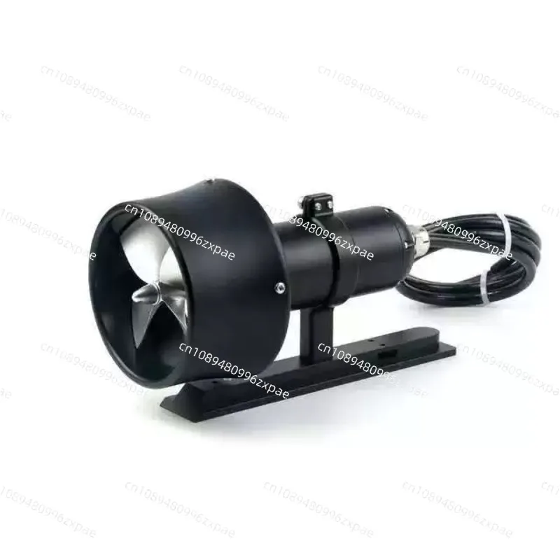 KYI-8ET-SUP thrust Underwater Thruster, 6S 24V 9kg Thrust Built-in FOC ESC, 316 Stainless Steel Casing For RC boat pulp board