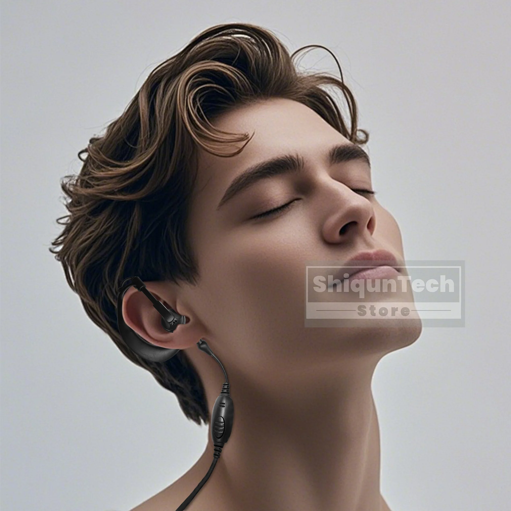 UV-98 plus fone de ouvido RT-880 fone de ouvido compatível com motorola gp328 plus gp344 gp388 gp339 plus walkie talkie acessórios