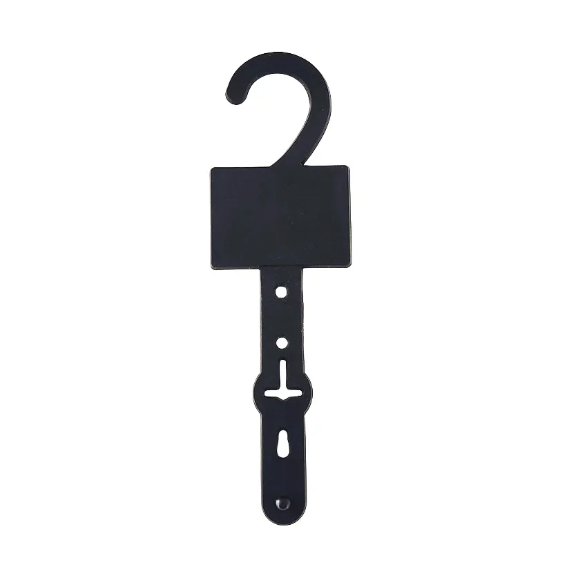 Plastic Hanging Clip Buckle Clasps PP Leather Belt Garments Products Accessories Package Display Pegs Hooks HK8