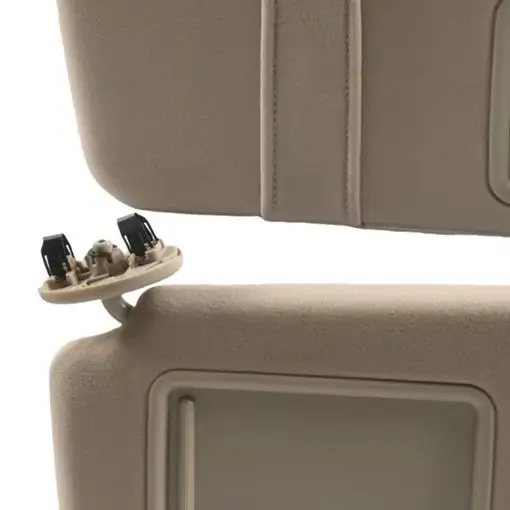 2pcs Sun Visor Pair for Toyota Camry 2007-2011 Tan Beige Left And Right Compatible with 2.4 2.5 3.5L Models