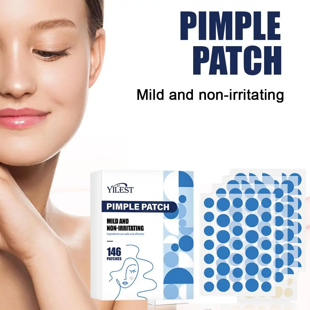 Acne Pimple Patch Stickers Acne Pimple Remover Tool Oil Care Skin Acne And Patches 146 Patch Absorb Face Pus W0D4