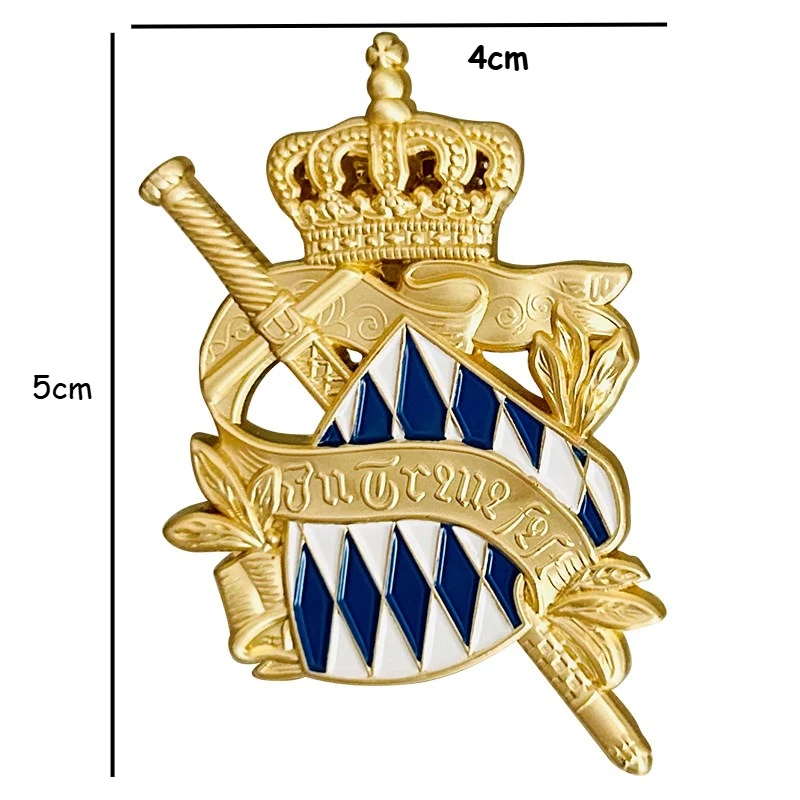 World War Insignia of The Prussian Order Bavaria Legion Meritorious Service War Medal Pins Badges Decoration Crafts
