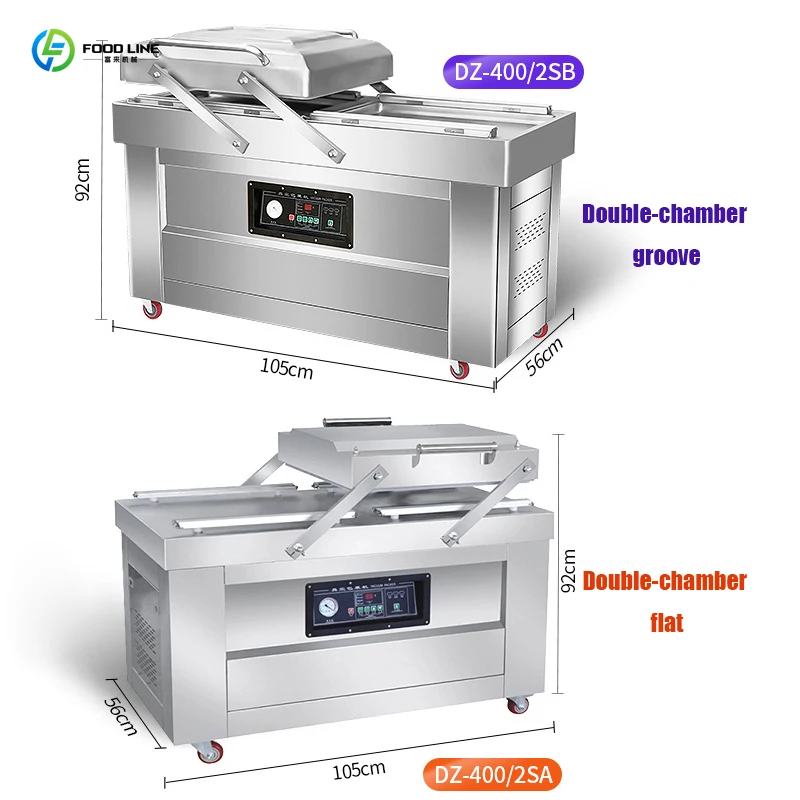 Multi Use Large Bag Food Meat Plastic Bag Packaging Sealing Machine Automatic Vacuum Pack Machine Prices Customized