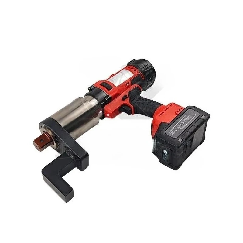 Industrial Grade Digital Torque Wrench with 36V Brushless Lithium Motor, 0-8000Nm High Torque, 2% Repeat Precision