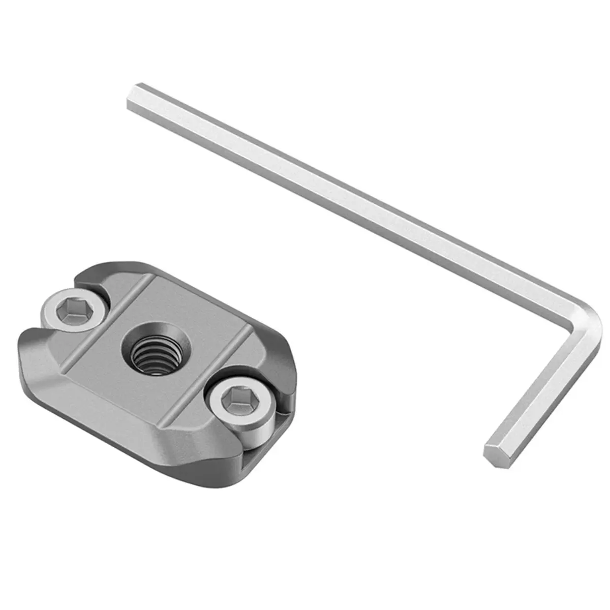 （2026 SUMMER）H21 Quick Release Mini NATO Rail Aluminum Alloy QR Mount for 4 3 Pro 3 Mini 2 for Stabilizers 4640