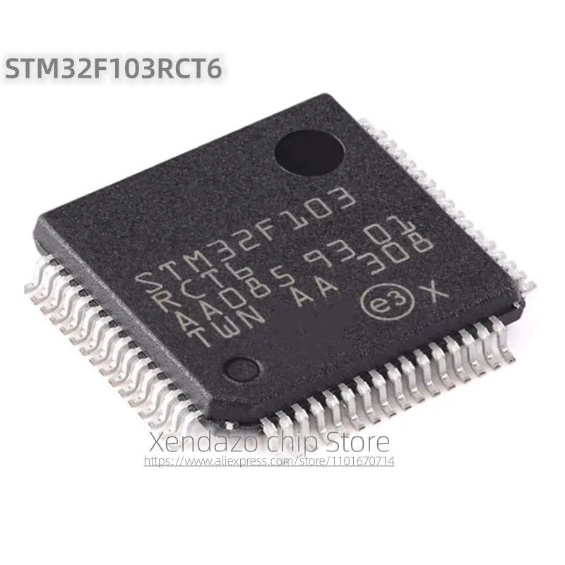 2pcs/lot STM32F103RCT6 STM32F103RCT STM32F103RC STM32F103R  STM32F103 LQFP-64 package Original genuine 32-bit