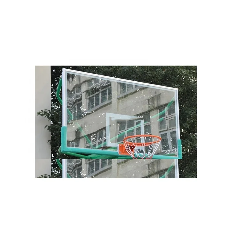 Steel Frame Manufacturer Direct Sale Tempered Glass Basketball Backboard
