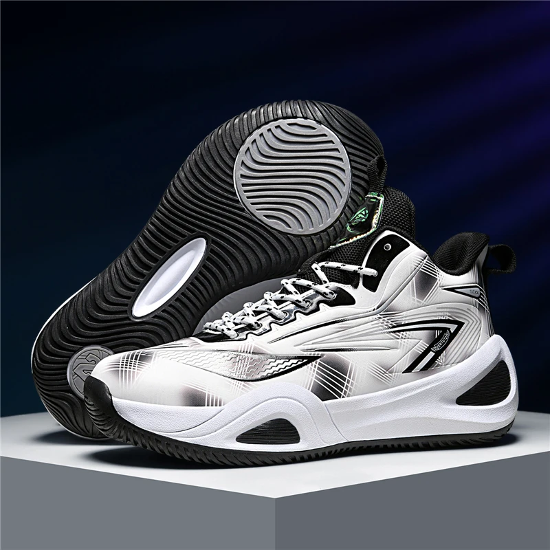 Homens casuais zoom basquete esporte sapatos respirável leve tênis ao ar livre tênis de corrida atlético jogging tenis sapato caminhada