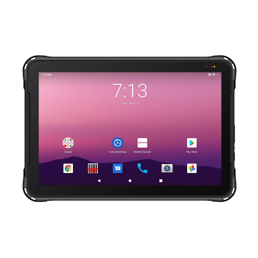 10.1 inch industrial rugged android GMS tablet with GPS Option NFC RFID 2D IP67 Waterproof Drop-resistance