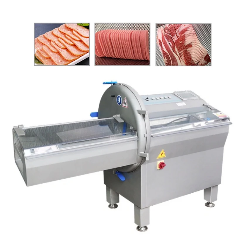 FOODLINE Small Tabletop Meat Cutter Machine Easy Operation For Catering Kitchen Small Batch Meat Cutting Task