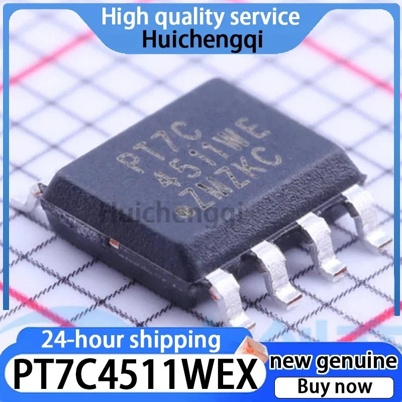 2PCS PT7C4511WEX Package SOIC-8 Clock Generator/frequency Synthesizer/PLL