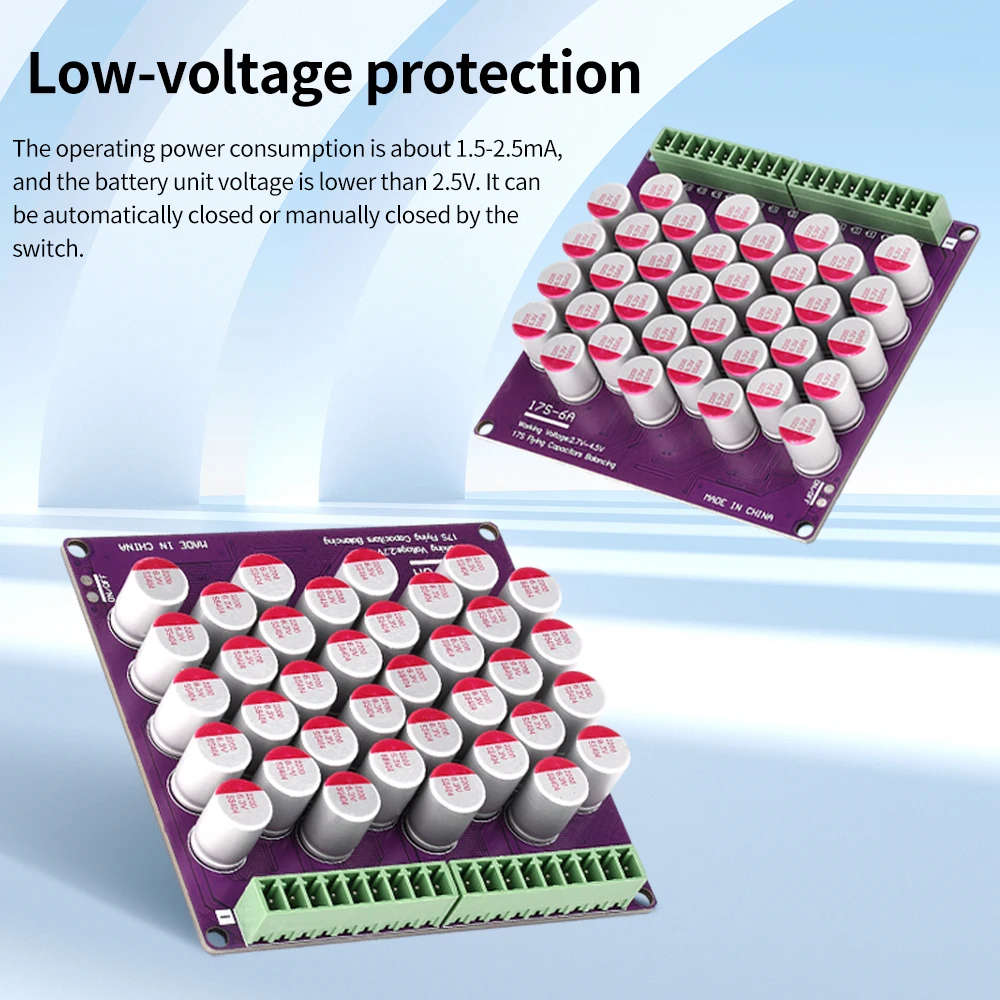 3S 4S 6S 8S 17S Capacitor Active Balancer Lithium Battery Balance Board Lifepo4 Lithium Titanate Battery Balancer image 4