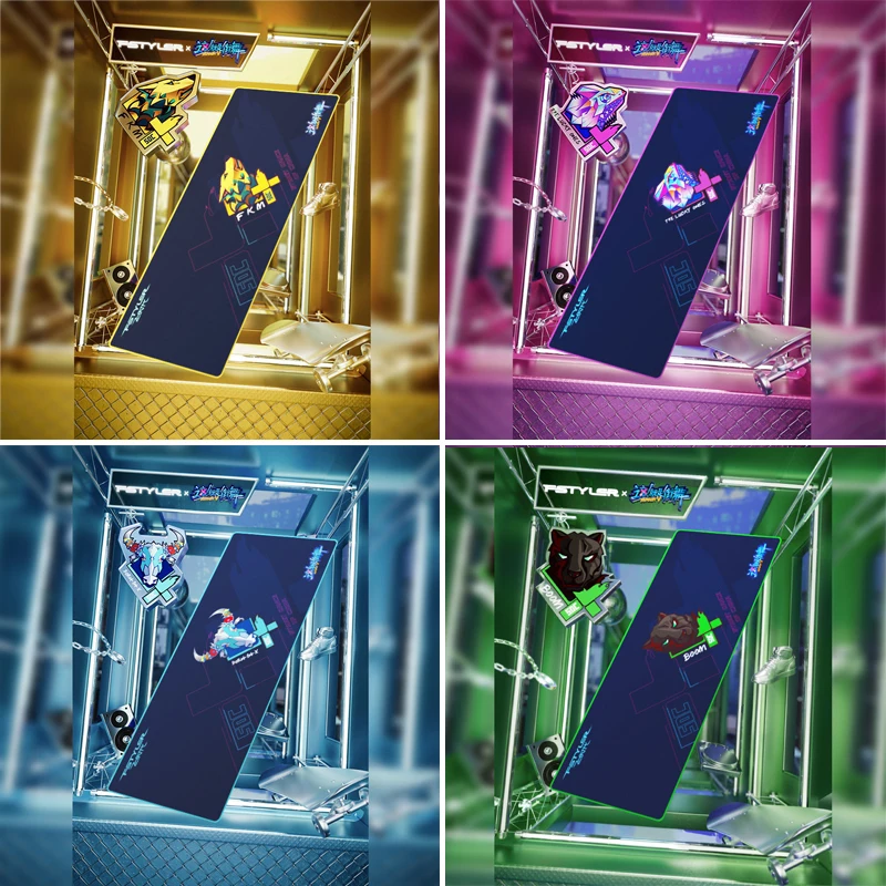 

Игровой коврик для мыши Bloody FP80 E-sports, удлиненный, большой, для стола, настраиваемый, темный, для FPS-игр, 750x300x2 мм