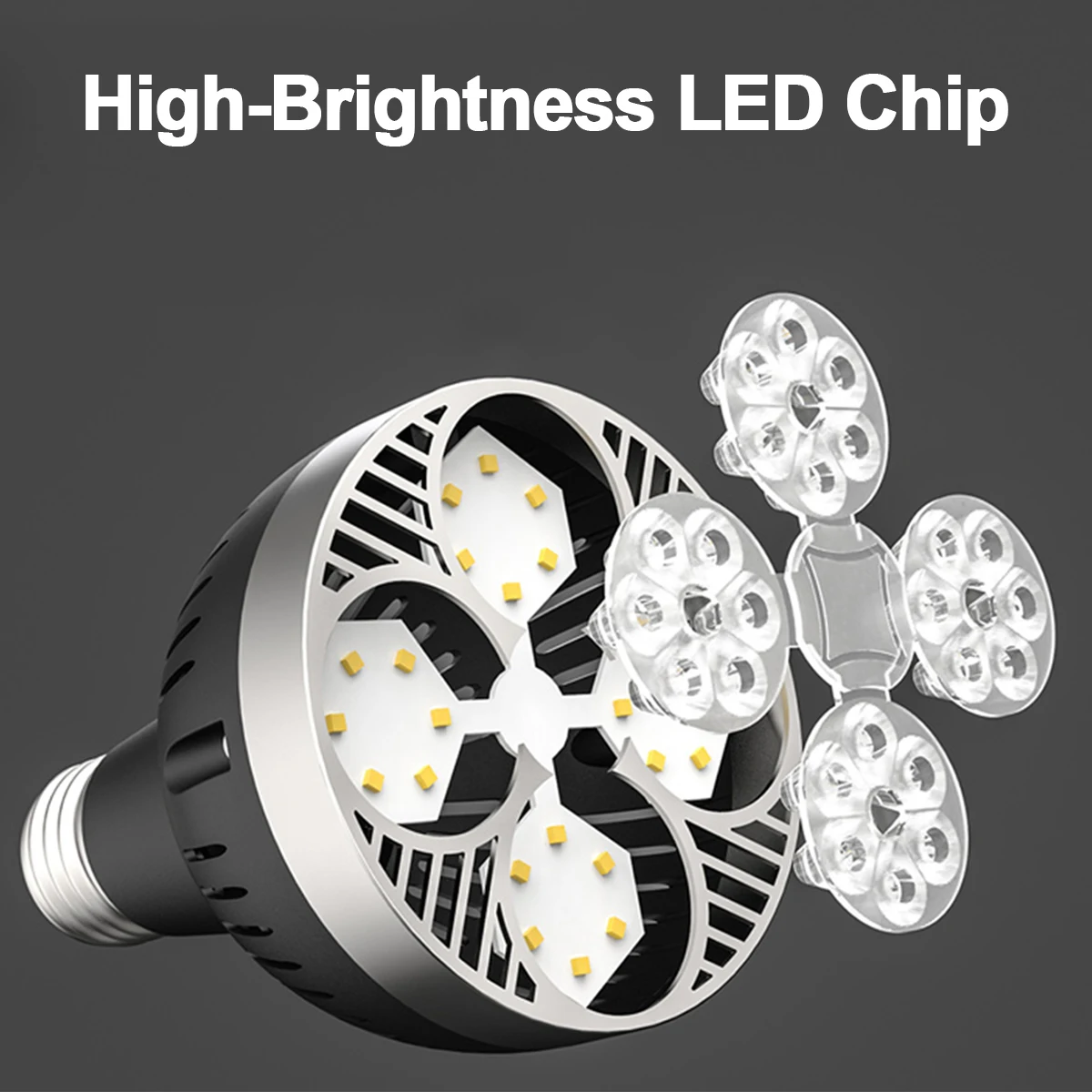 35W PAR30 LED 조명 220v 트랙 전구 E27 PAR 램프 24도 빔 쿨 뉴트럴 웜 화이트 스포트라이트 에너지 절약 거실용