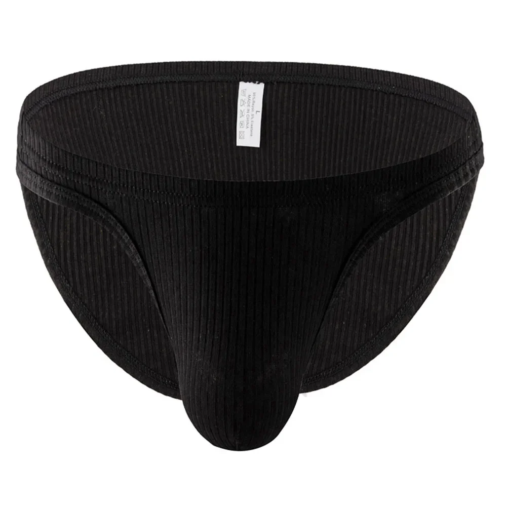 

Sexy Men's Briefs Comfortable Elastic Panties Gay Sissy Bulge Pouch Lingerie Breathable Underwear Seamless Underpants Trunks