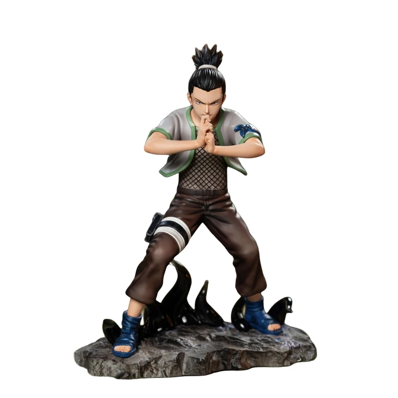 

17Cm Resin Gk Naruto Nara Shikamaru Anime Action Figure Statue Collectible Ornament Model Garage Kit Doll Toys Gift