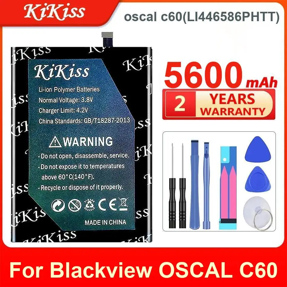 

5600Mah Kikiss Battery Oscal C60(LI446586PHTT) For Blackview OSCAL C60
