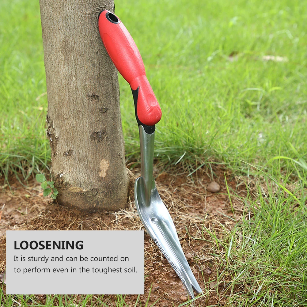

1pc Root Remover Portable Weeder Metal Weeding Tool Extractor Manual Garden Tool Household Lawn Weeding Device Heavy Duty