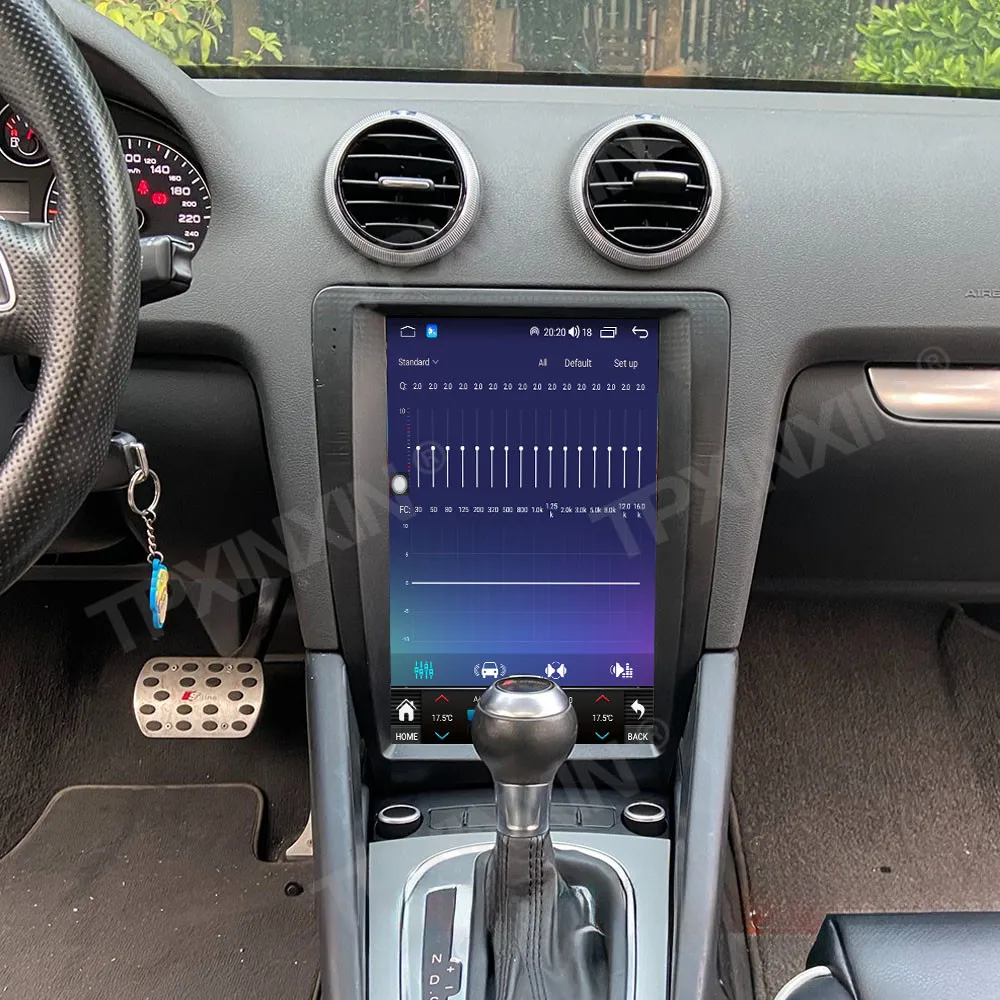 12.1 بوصة تعمل باللمس أندرويد 15.0 السيارات carplay لأودي A3 2008 إلى 2012 سيارة الوسائط المتعددة لتحديد المواقع والملاحة اللاسلكية HD رئيس وحدة #6