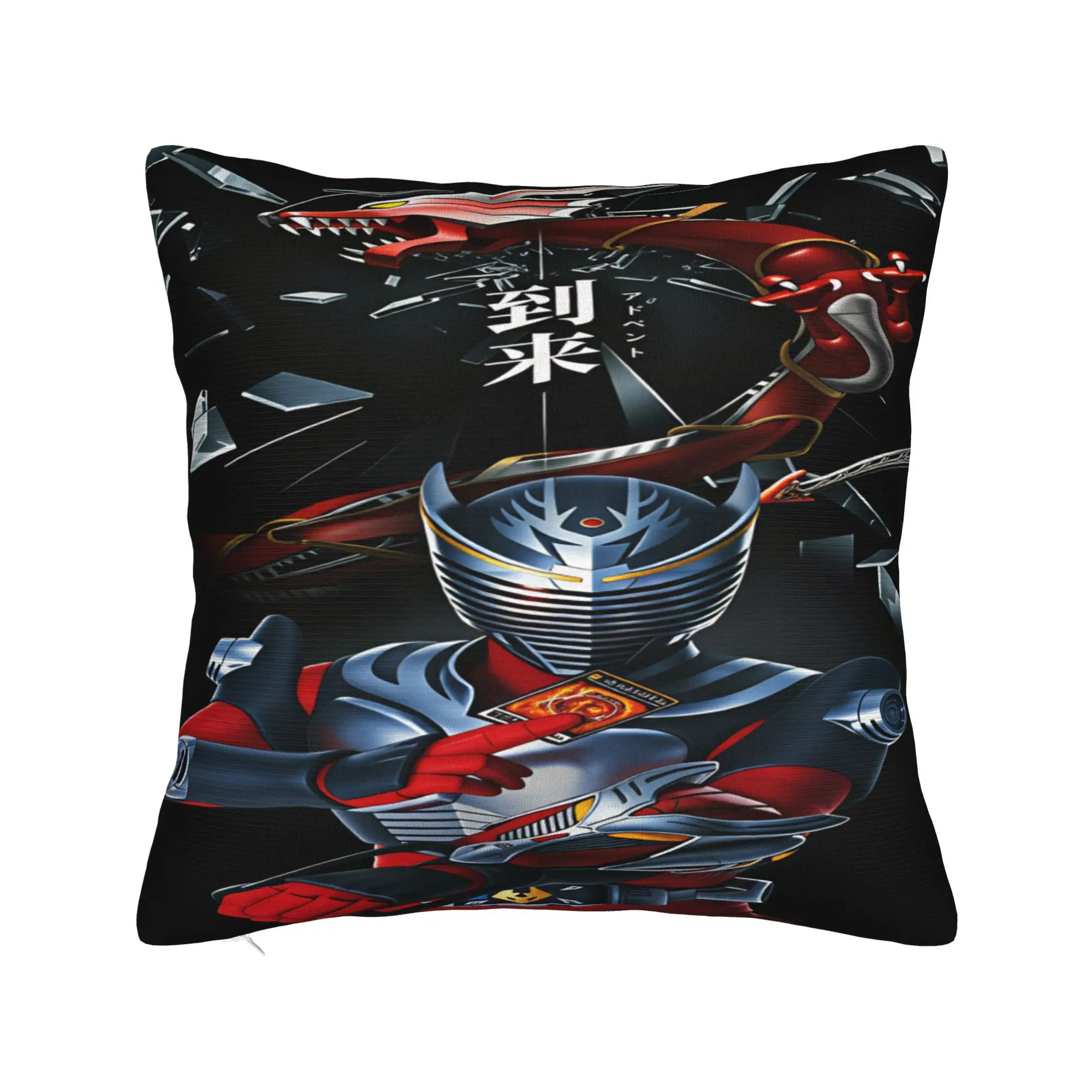 Pillow Cover Kamen Rider   Vintage Pillow Case For Living Room Sofa Pillowcases