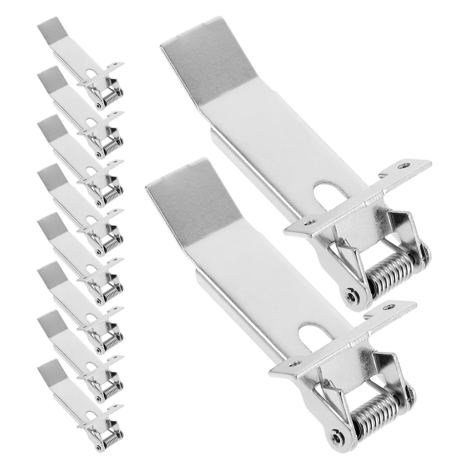 

10Pcs Universal Downlight Mounting Clips Iron Material Concealed Spring Clamp Elegant Appearance Quick Installation